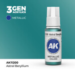 AK Interactive AK 3rd Gen Acrylics: Astral Beryllium (17ml)