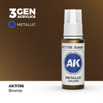 AK Interactive AK 3rd Gen Acrylics: Bronze (17ml)