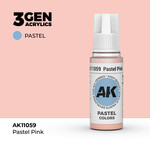 AK Interactive AK 3rd Gen Acrylics: Pastel Pink (17ml)