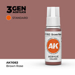 AK Interactive AK 3rd Gen Acrylics: Brown Rose (17ml)