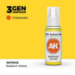 AK Interactive AK 3rd Gen Acrylics: Radiant Yellow (17ml)