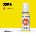AK Interactive AK 3rd Gen Acrylics: Lemon Yellow (17ml)