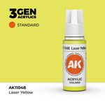 AK Interactive AK 3rd Gen Acrylics: Laser Yellow (17ml)