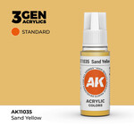 AK Interactive AK 3rd Gen Acrylics: Sand Yellow (17ml)