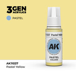 AK Interactive AK 3rd Gen Acrylics: Pastel Yellow (17ml)