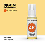 AK Interactive AK 3rd Gen Acrylics: Pale Yellow (17ml)