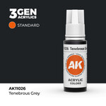 AK Interactive AK 3rd Gen Acrylics: Tenebrous Grey (17ml)