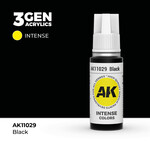 AK Interactive AK 3rd Gen Acrylics: Black (17ml)