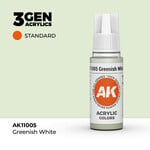 AK Interactive AK 3rd Gen Acrylics: Greenish White (17ml)