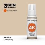 AK Interactive AK 3rd Gen Acrylics: Grimy Grey (17ml)