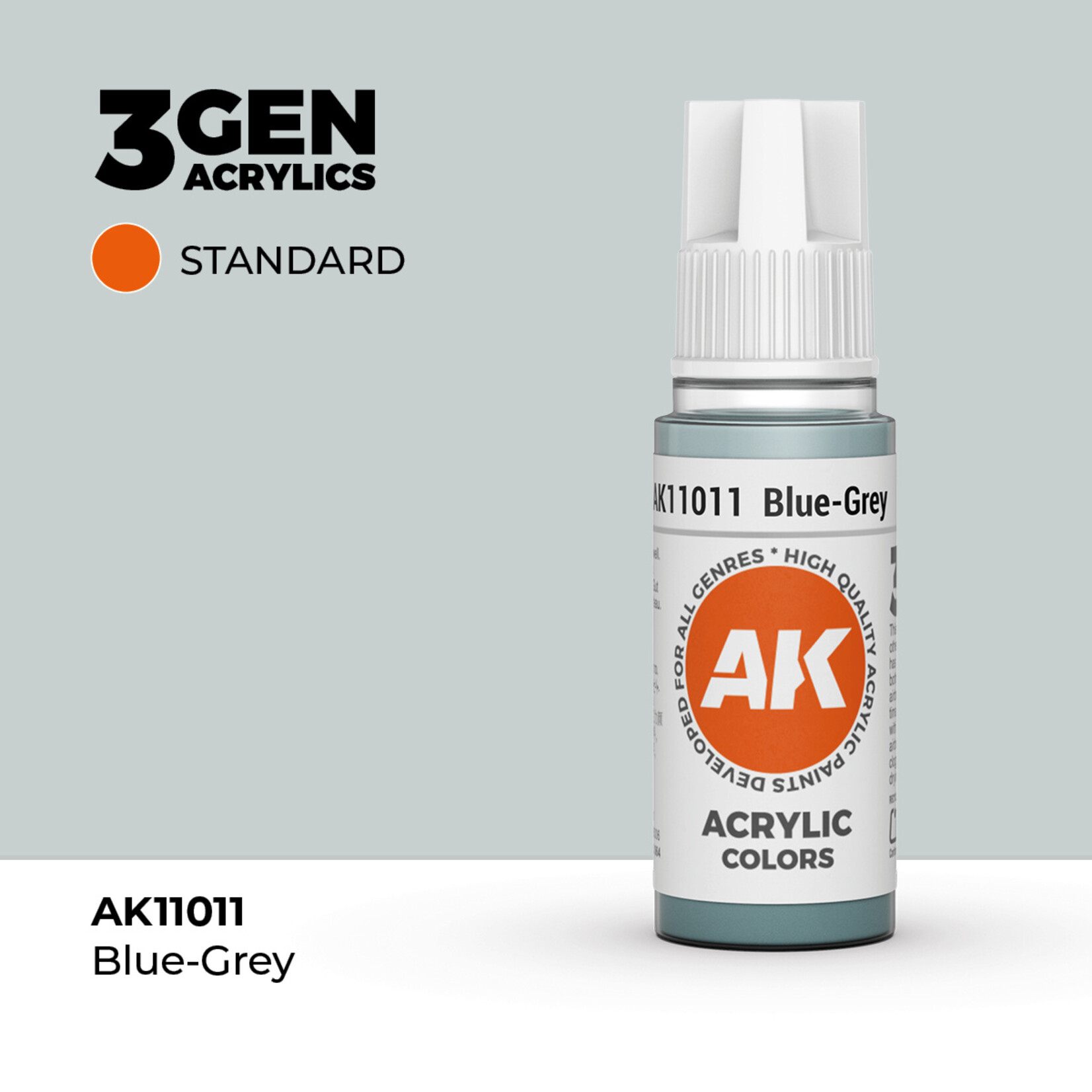 AK Interactive AK 3rd Gen Acrylics: Blue-Grey (17ml)