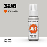 AK Interactive AK 3rd Gen Acrylics: Sky Grey (17ml)