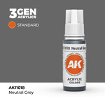 AK Interactive AK 3rd Gen Acrylics: Neutral Grey (17ml)
