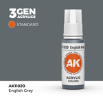 AK Interactive AK 3rd Gen Acrylics: English Grey (17ml)