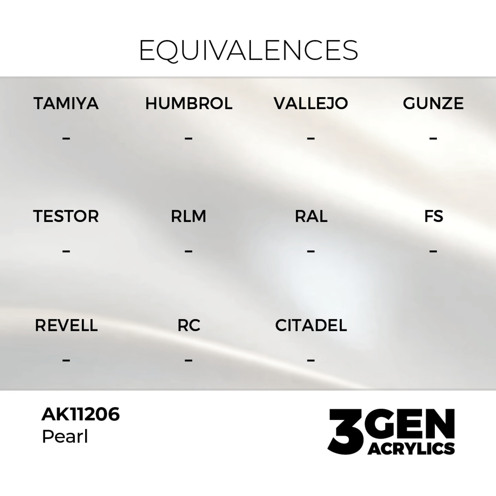 AK Interactive AK 3rd Gen Acrylics: Pearl (17ml)