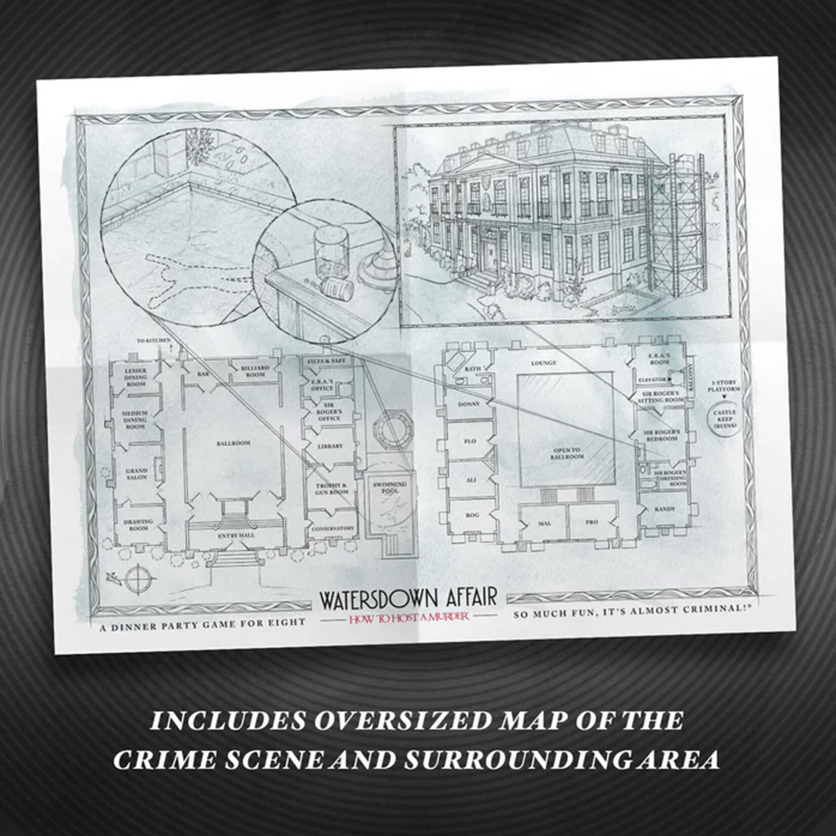 Cryptozoic Entertainment How to Host a Murder: Watersdown Affair (EN)
