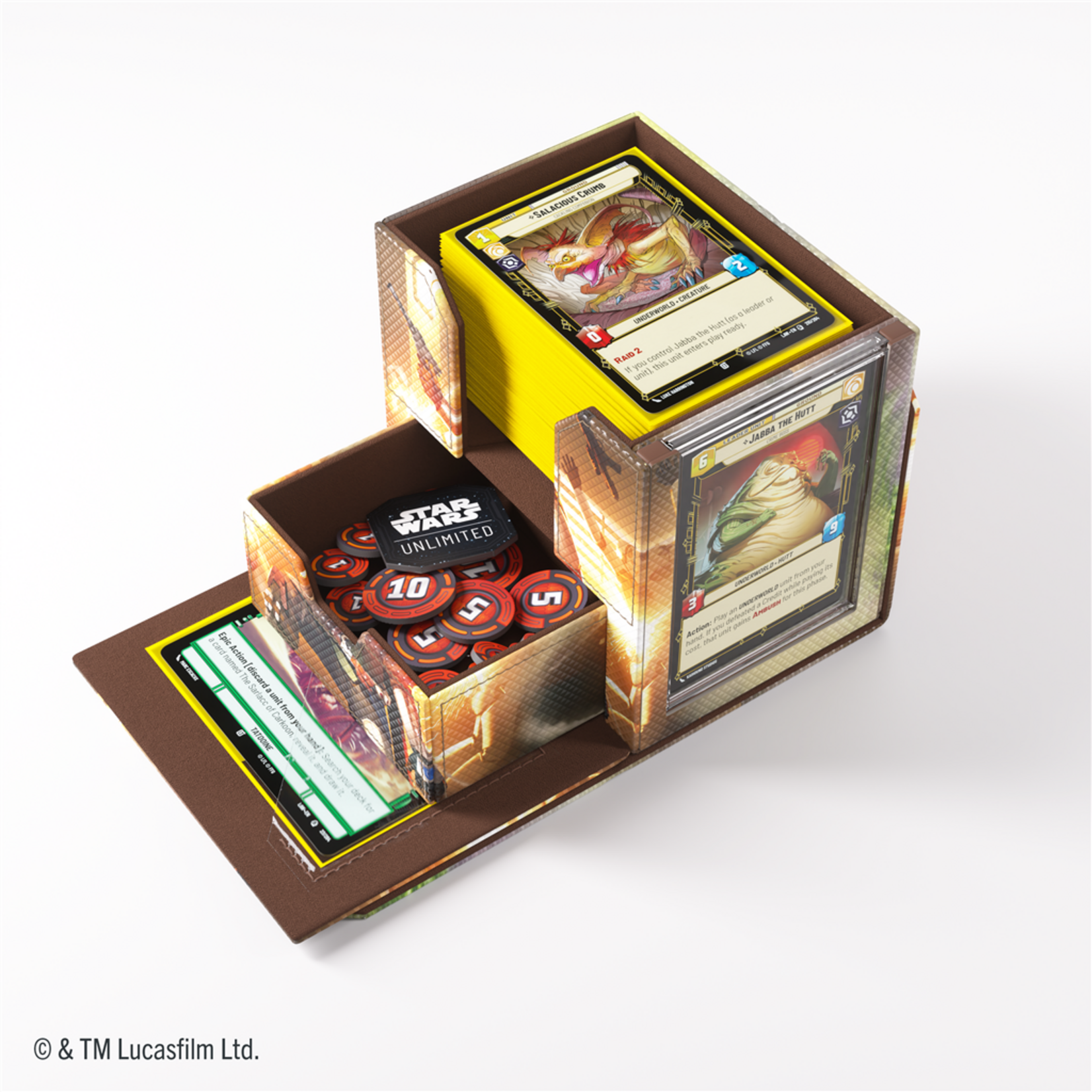 Gamegenic SWU Deck Pod: Mandalorian & Grogu