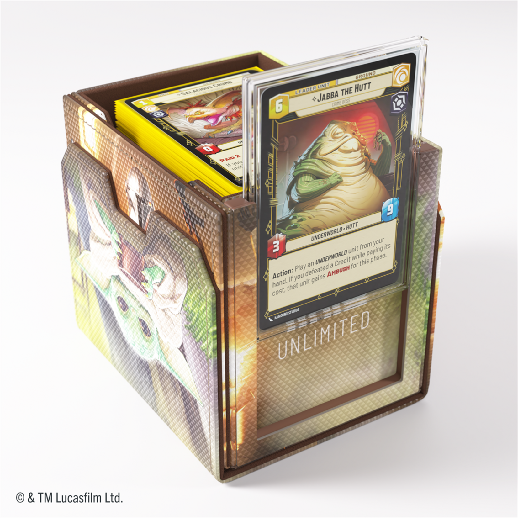 Gamegenic SWU Deck Pod: Mandalorian & Grogu