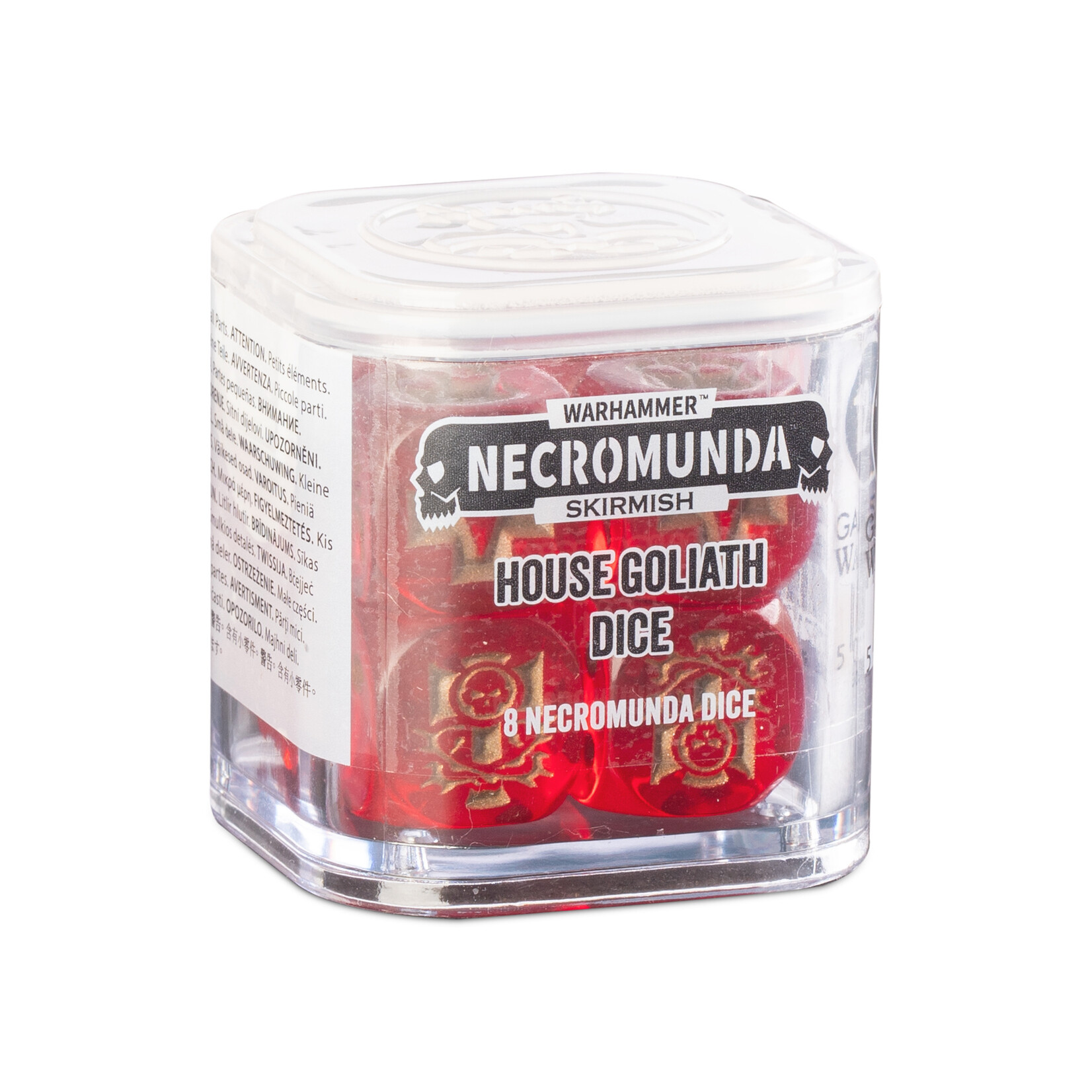 Games Workshop Necromunda House Goliath Dice Set