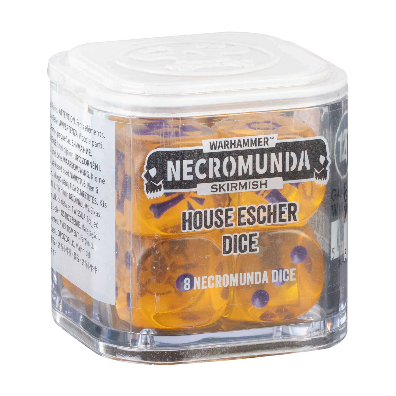 Games Workshop Necromunda House Escher Dice Set