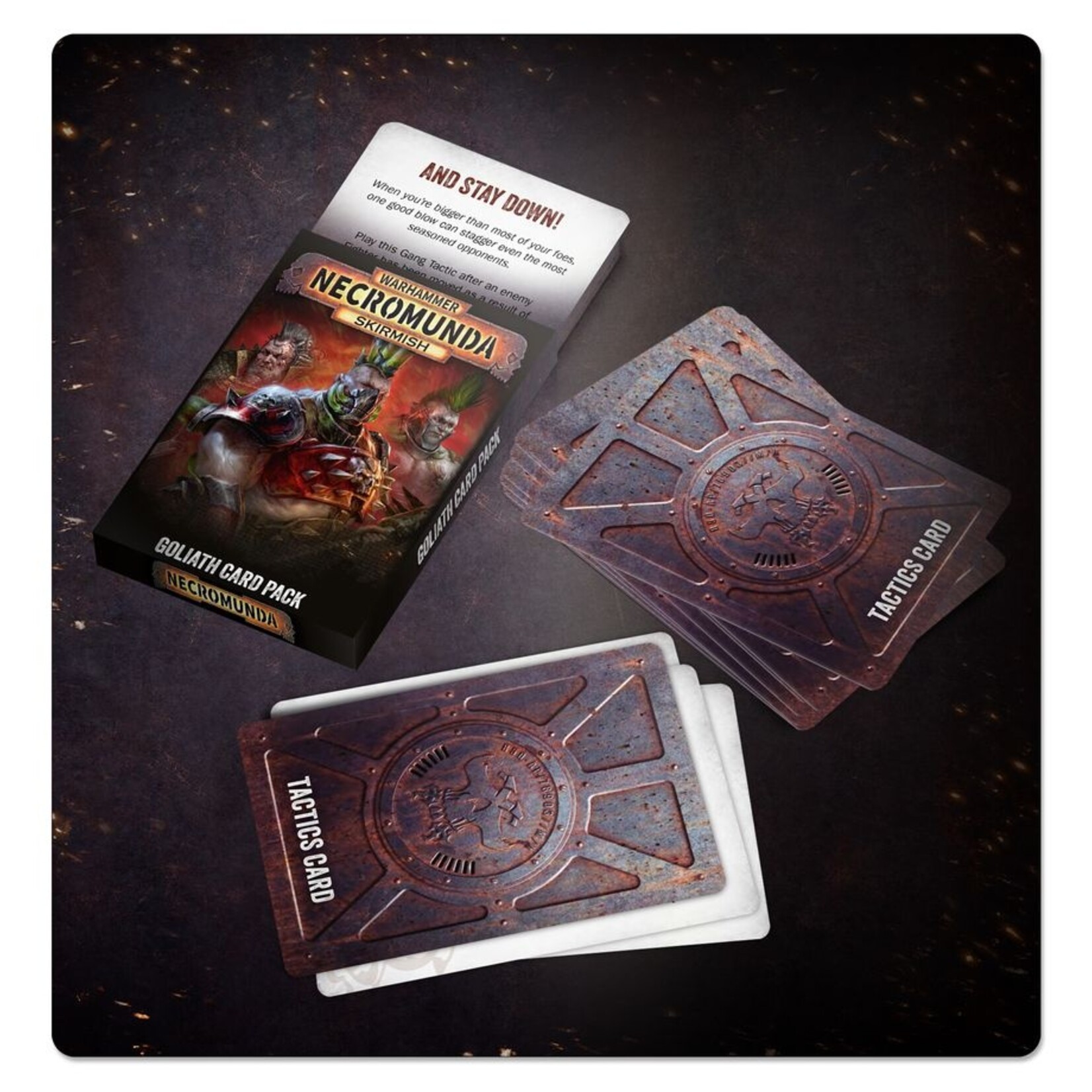 Games Workshop Necromunda Goliath Card Pack
