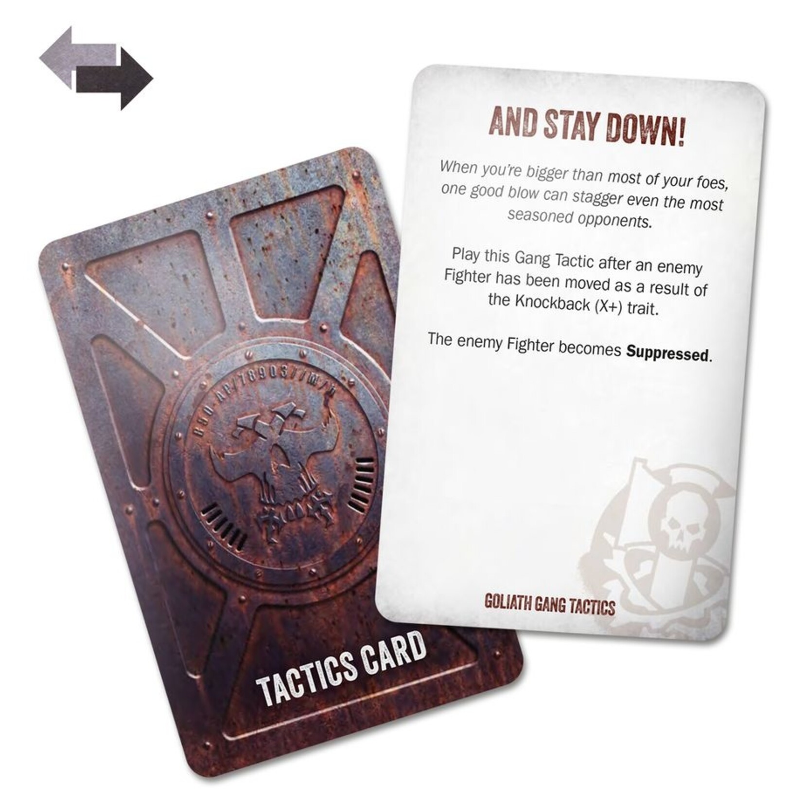 Games Workshop Necromunda Goliath Card Pack