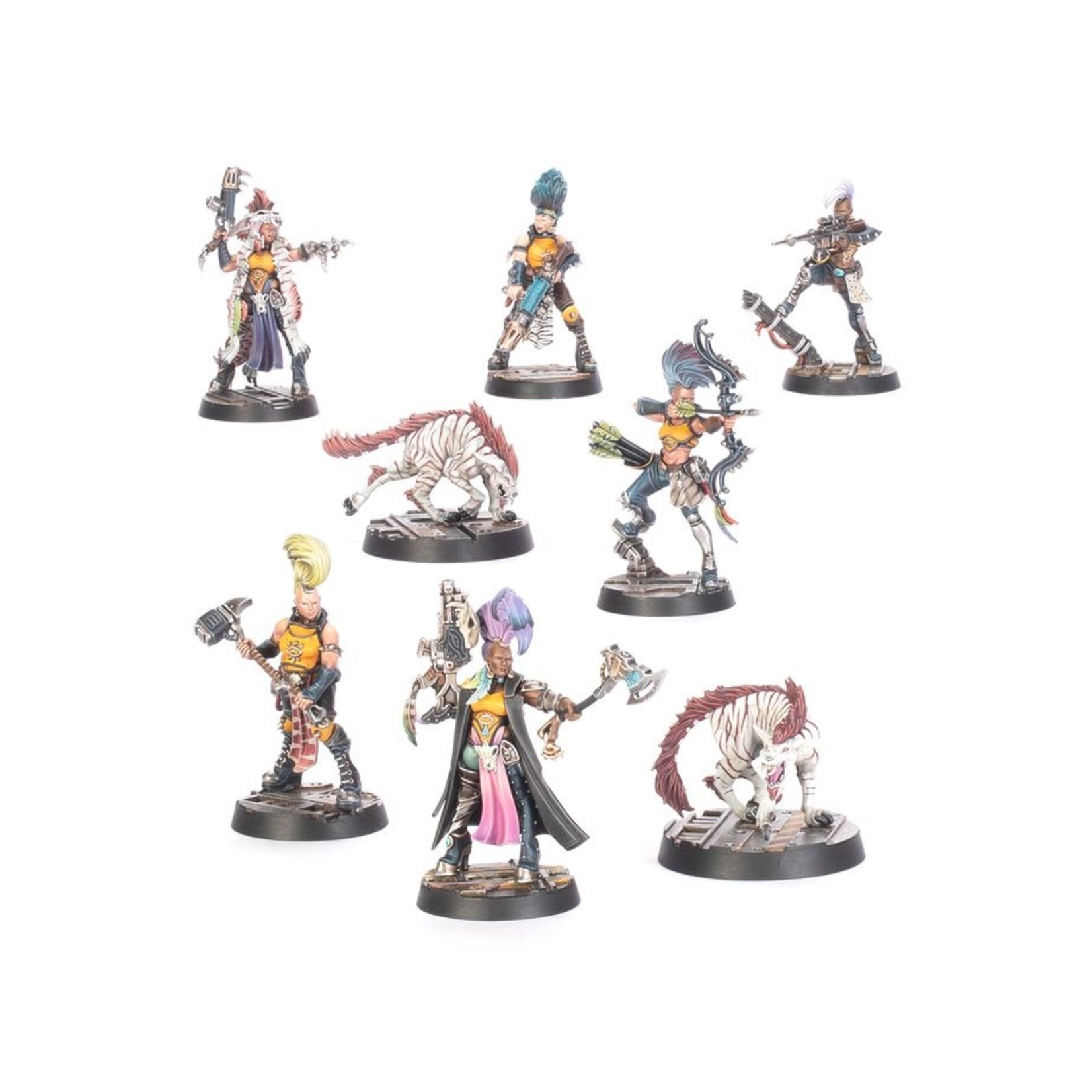 Games Workshop Necromunda Escher Matriarchs & Phyrr Cats