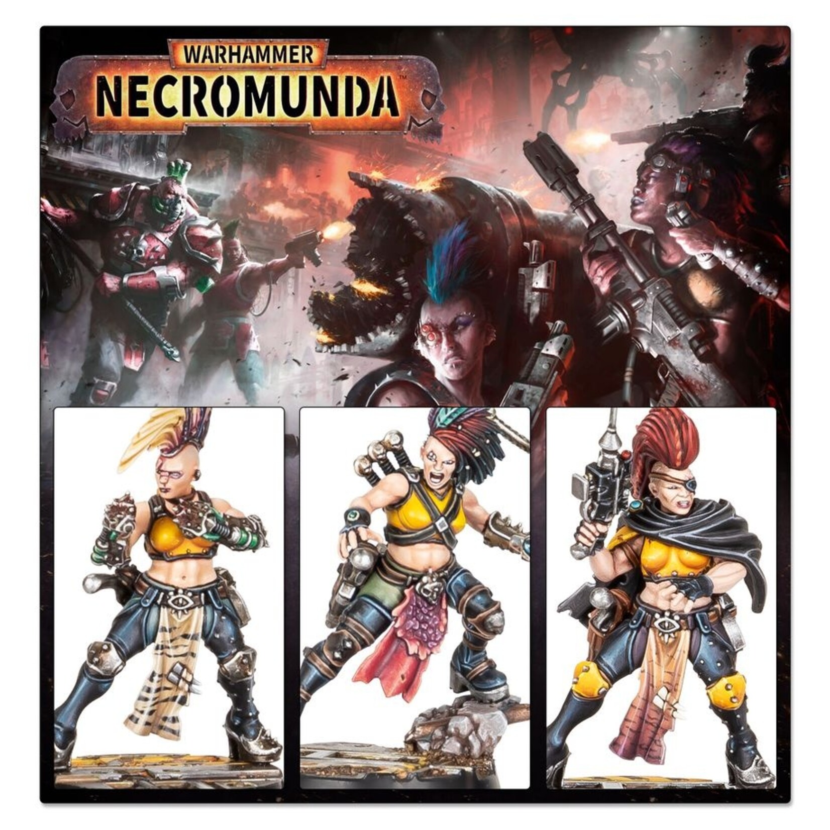 Games Workshop Necromunda Escher Blades of the Matriarch
