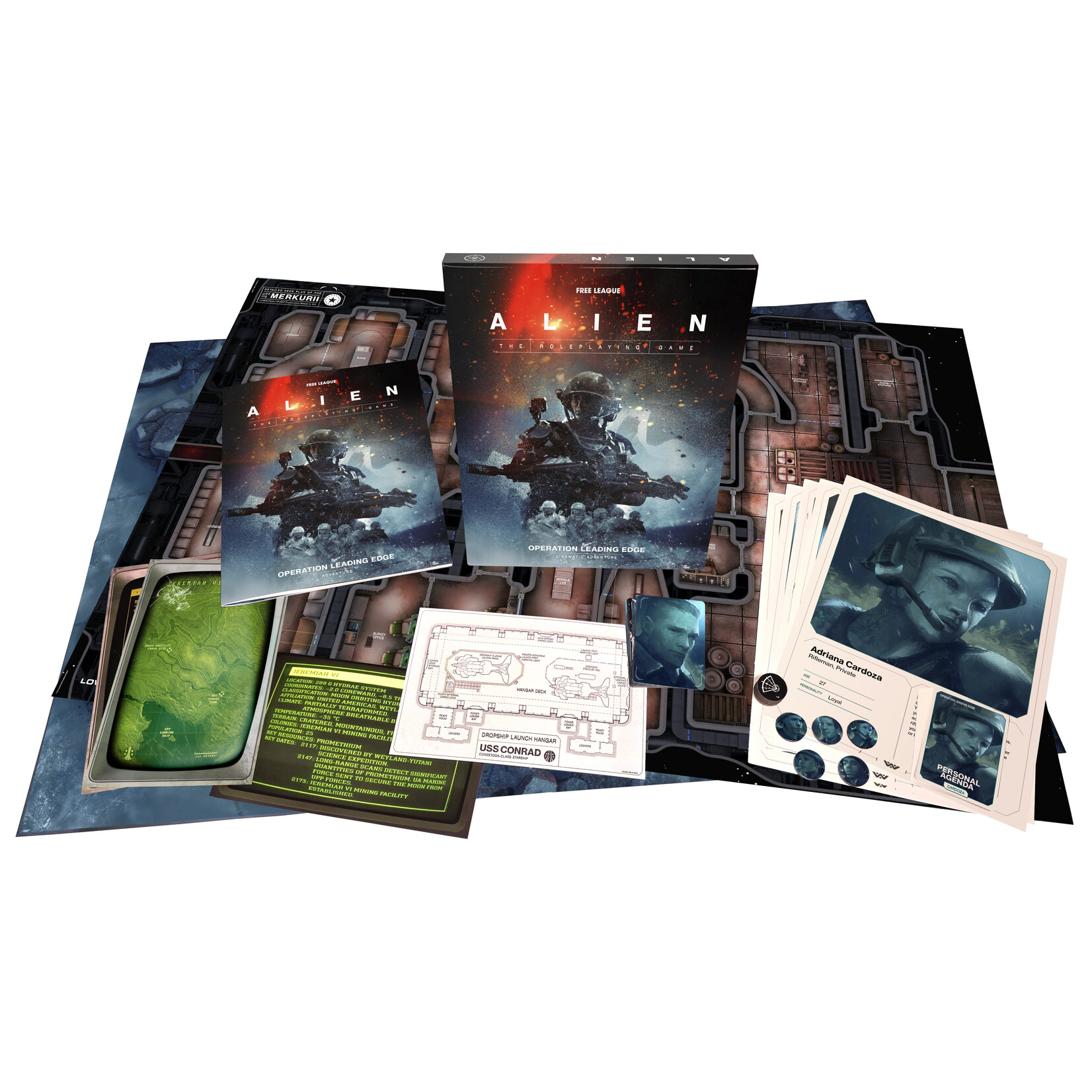 Free League Publishing Alien RPG: Operation Leading Edge (EN) (Pre-order)