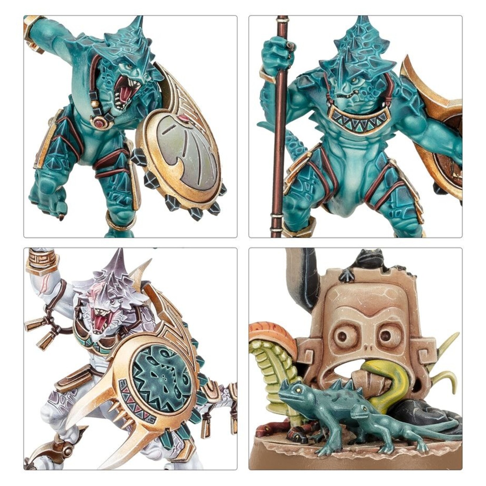 Games Workshop Spearhead: Seraphon Sunblooded Prowlers