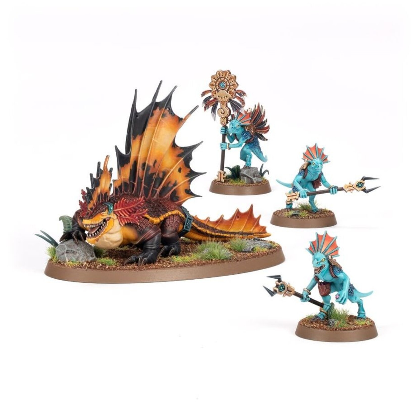 Games Workshop Spearhead: Seraphon Sunblooded Prowlers