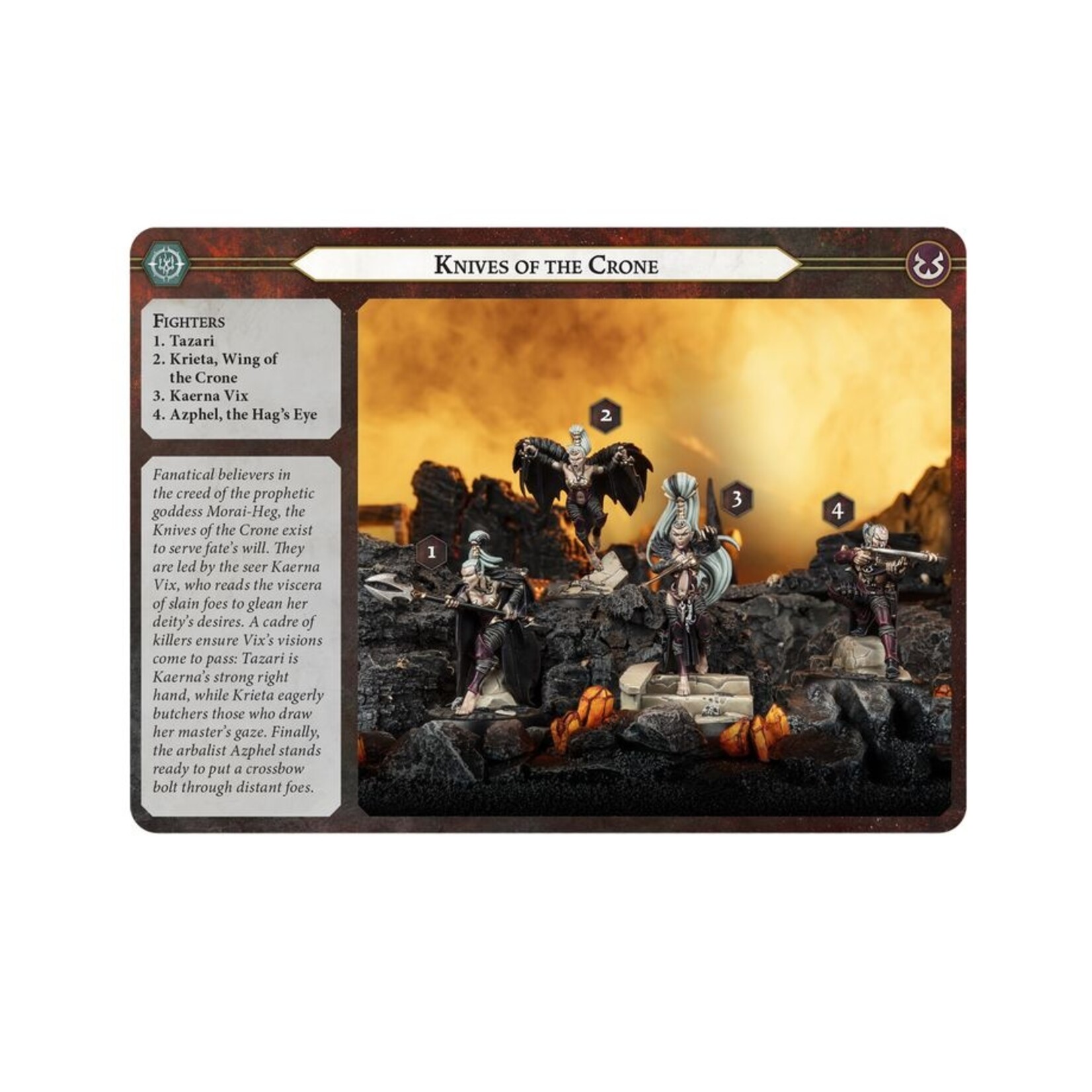 Games Workshop Warhammer Underworlds: Knives of the Crone