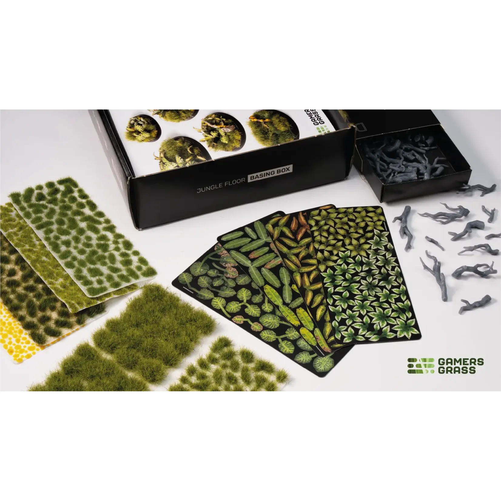 Gamers Grass Jungle Floor Basing Box