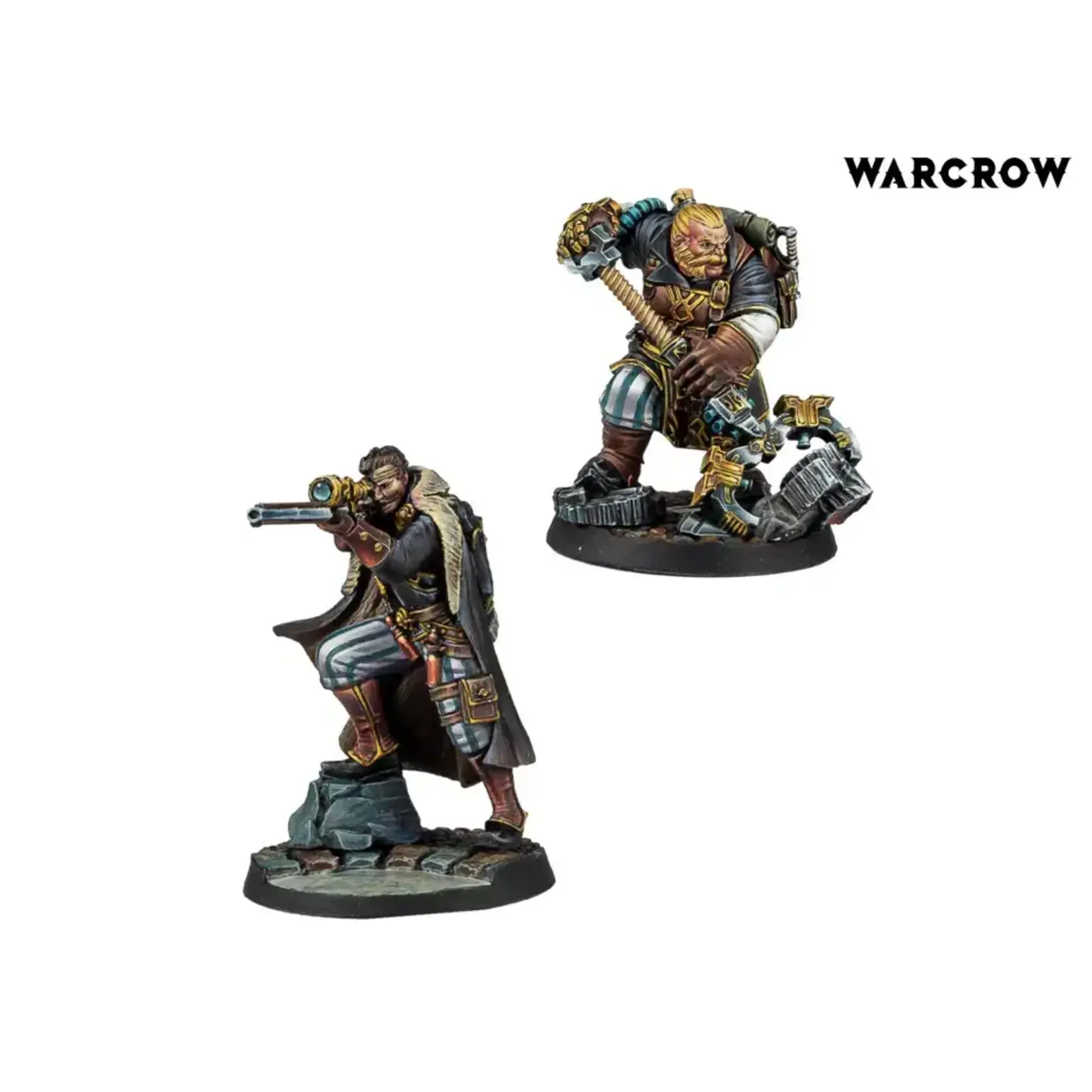 Corvus Belli Warcrow: Hegemony Gunnery Corporal & Engineer
