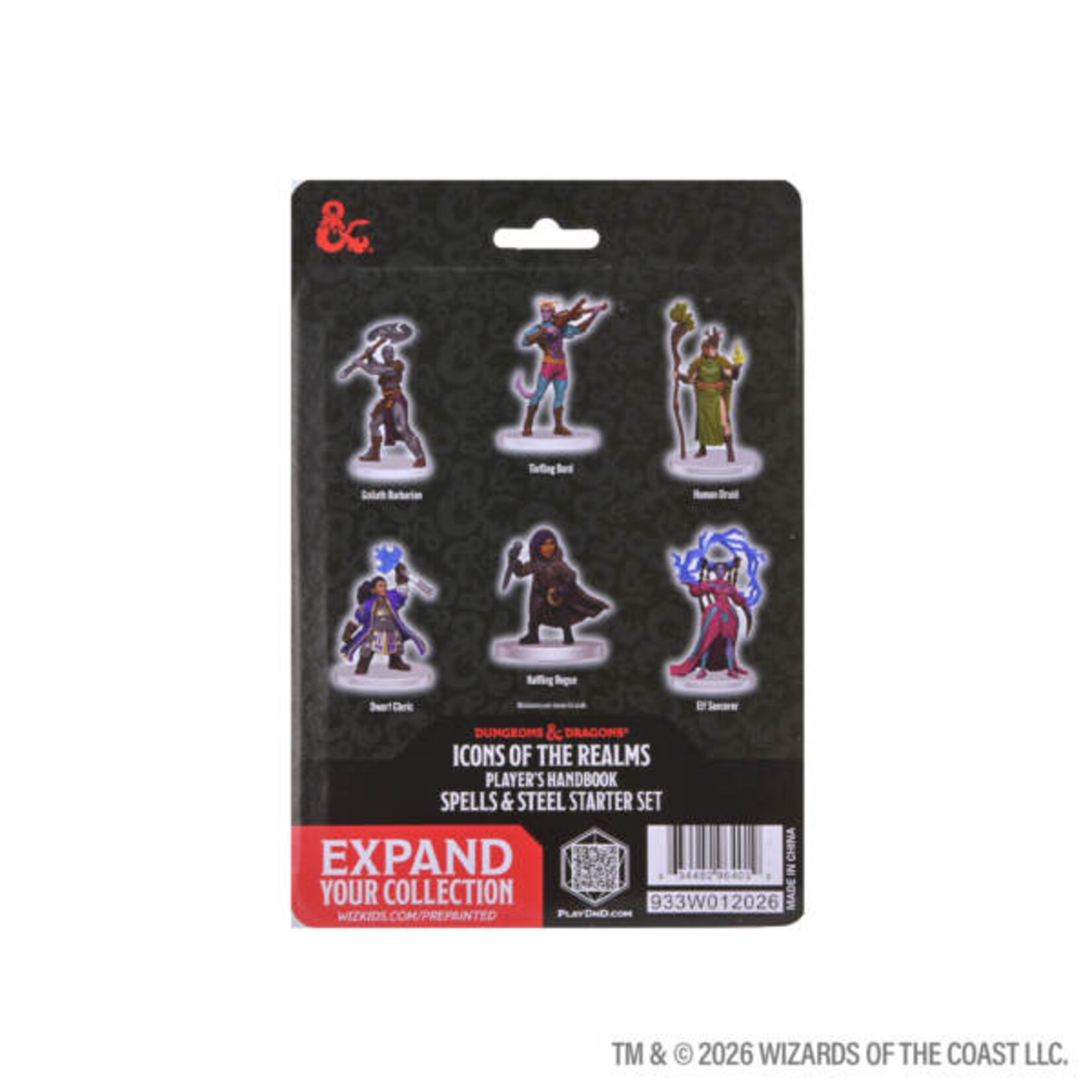 Wizkids D&D Icons of the Realms Player's Handbook Spells & Steel Starter Set