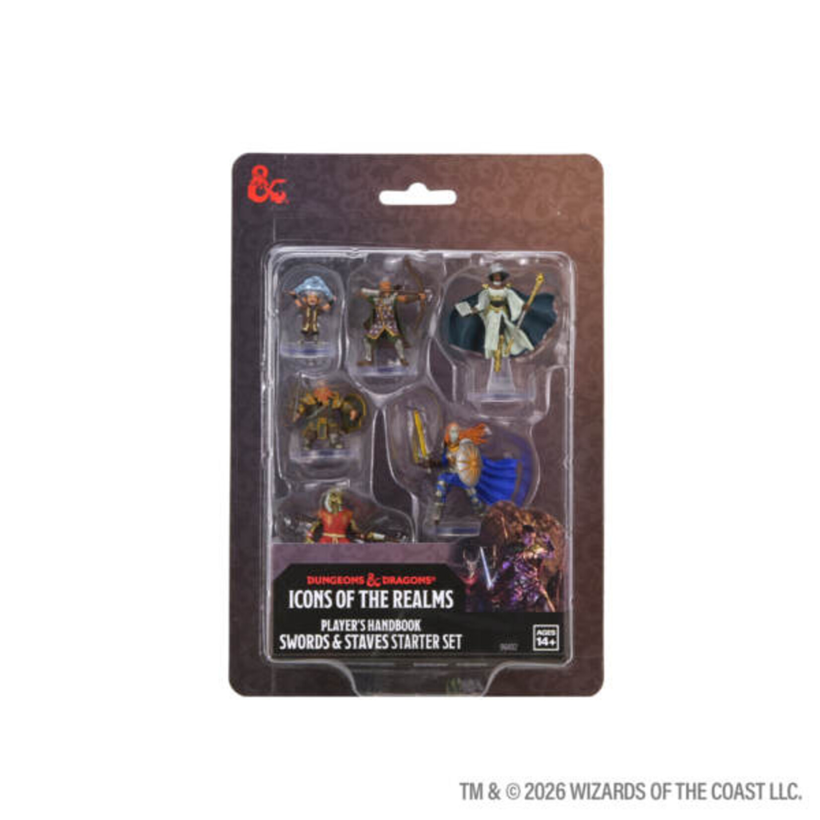 Wizkids D&D Icons of the Realms Player's Handbook Swords & Staves Starter Set