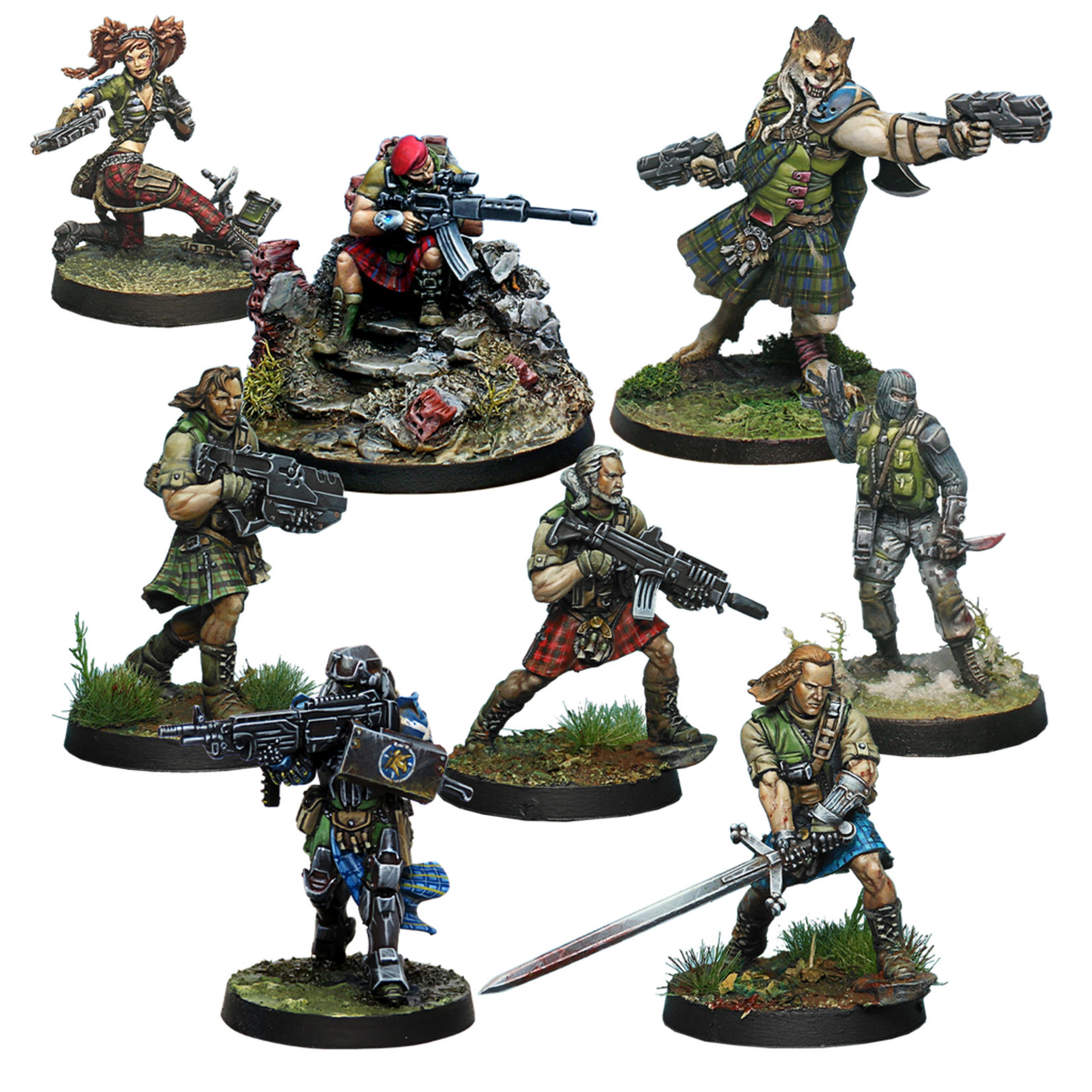 Corvus Belli Ariadna Caledonian Combat Force Repack Beta