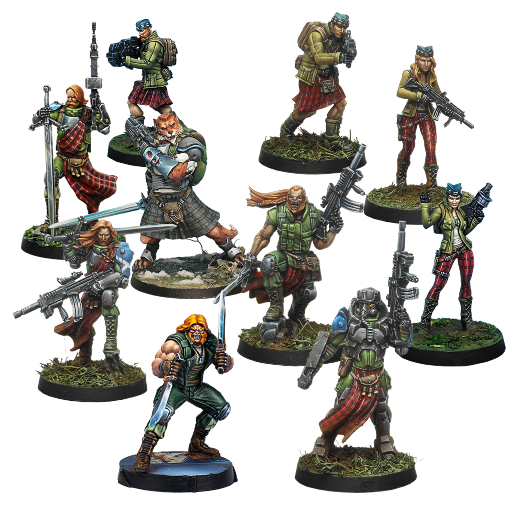 Corvus Belli Ariadna Caledonian Combat Force Repack Alpha