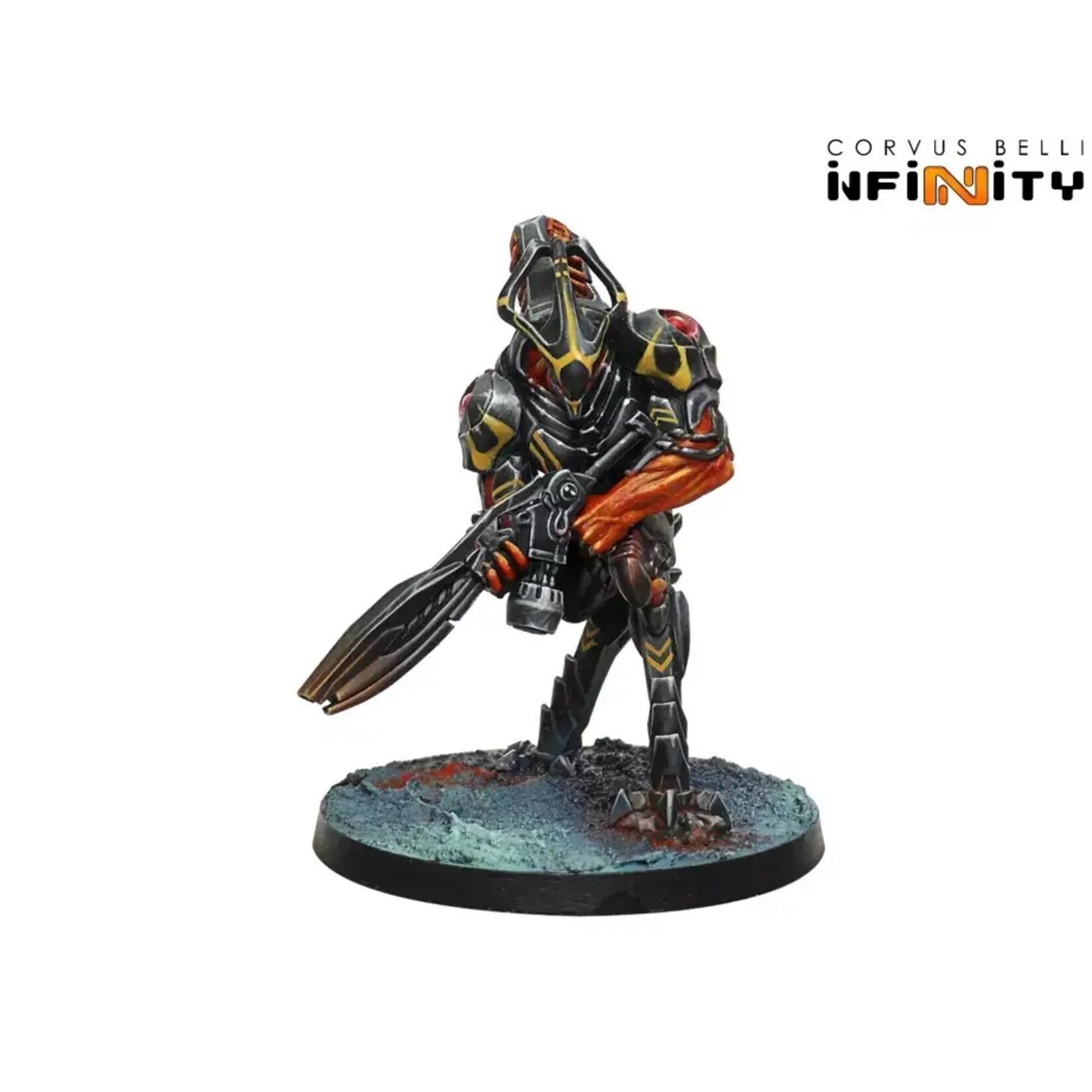 Corvus Belli Combined Hero, The Charontids (Plasma Rifle)