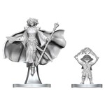 Wizkids D&D Nolzur's Marvelous Miniatures Gnome Warlock and Aasimar Wizard