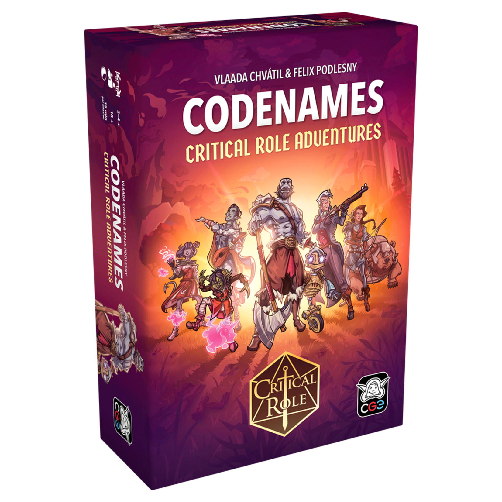 Czech Games Codenames Critical Role Adventures (EN)
