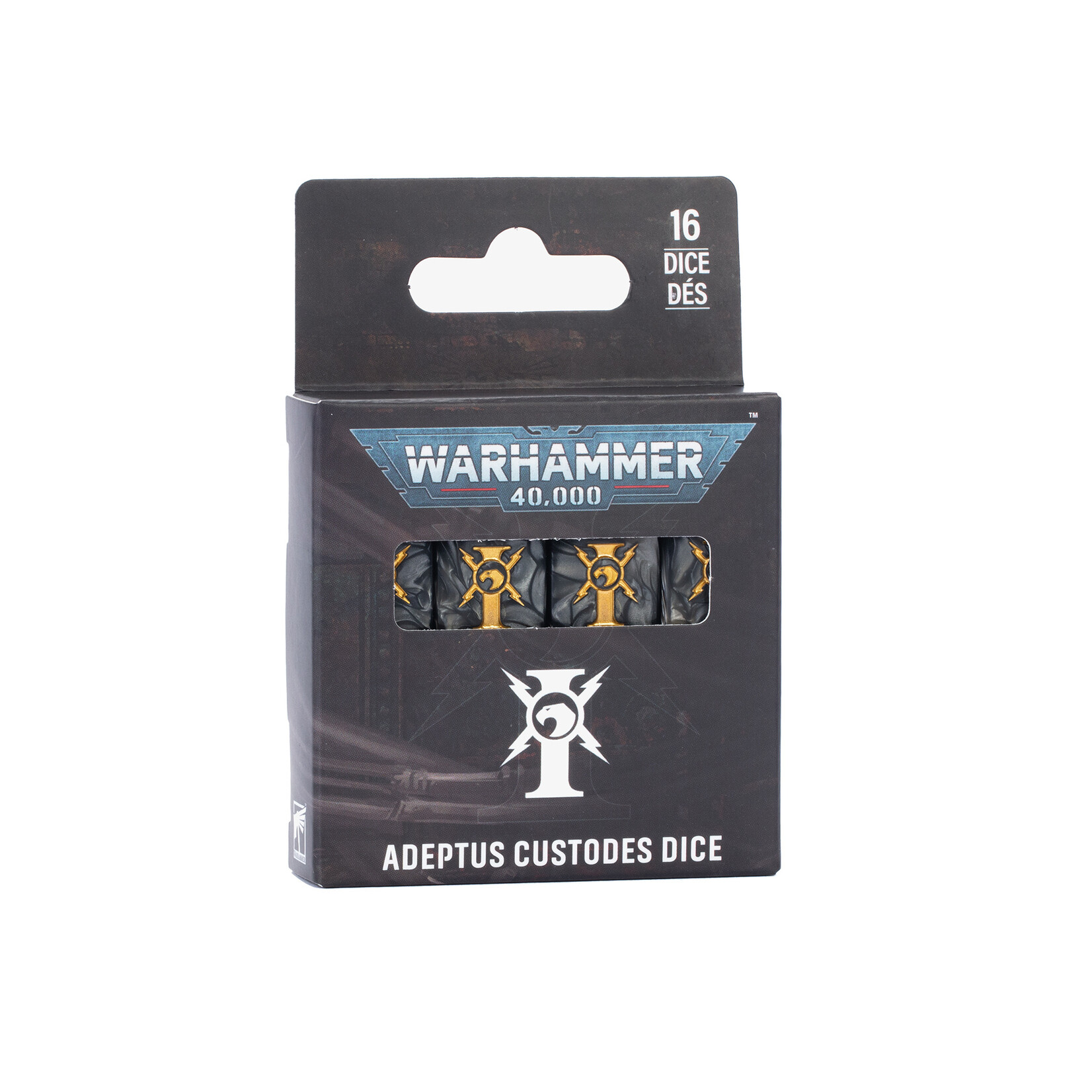 Games Workshop Adeptus Custodes Dice Set