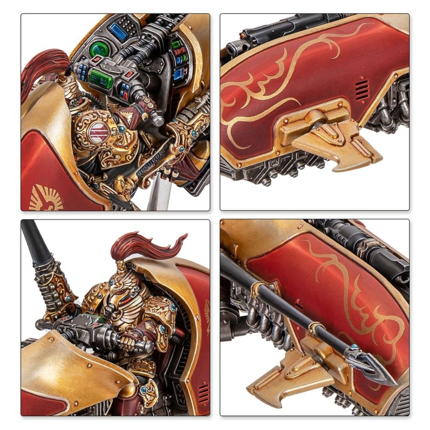 Games Workshop Adeptus Custodes Gyrfalcon Jetbike Sodality