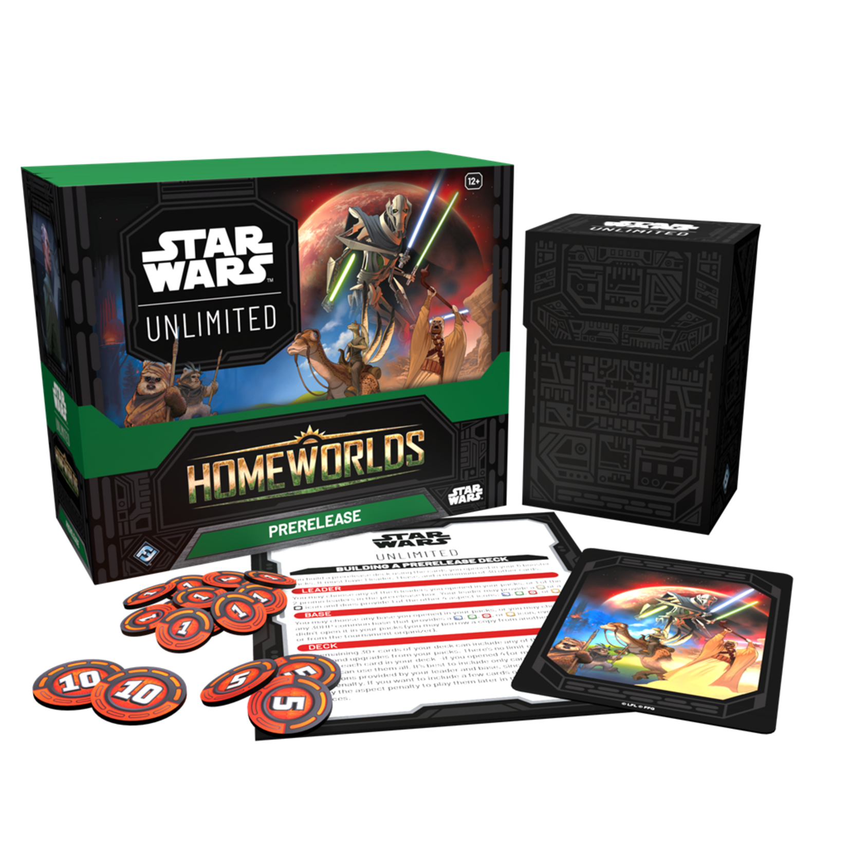 Fantasy Flight Games SWU Homeworlds: Prerelease Kit