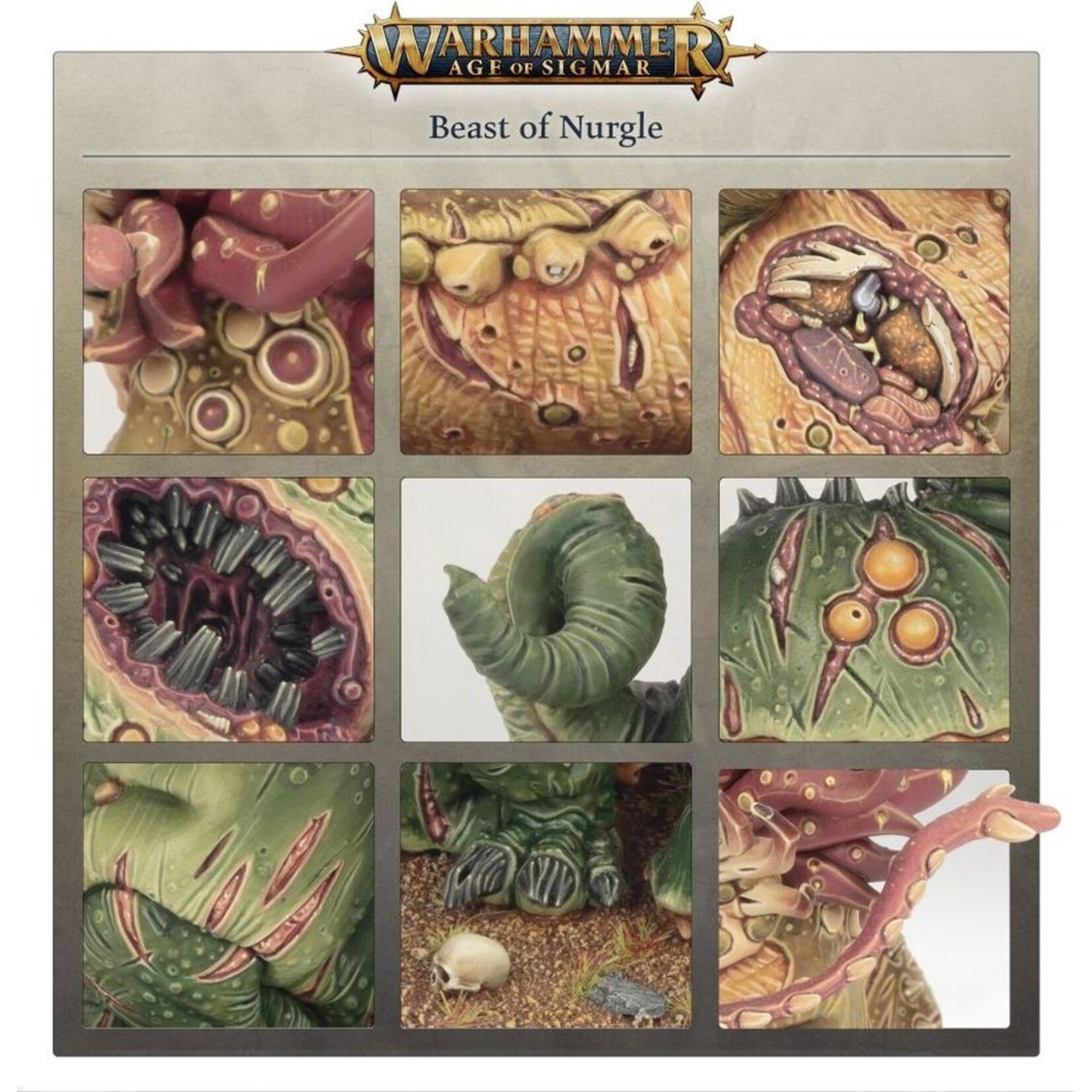 Games Workshop Maggotkin of Nurgle Beast of Nurgle