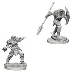 Wizkids D&D Nolzur's Marvelous Miniatures Dragonborn Fighter Male (with Spear)