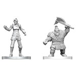 Wizkids D&D Nolzur's Marvelous Miniatures Cultist of Bane & Dwarf Zhentilar Soldier