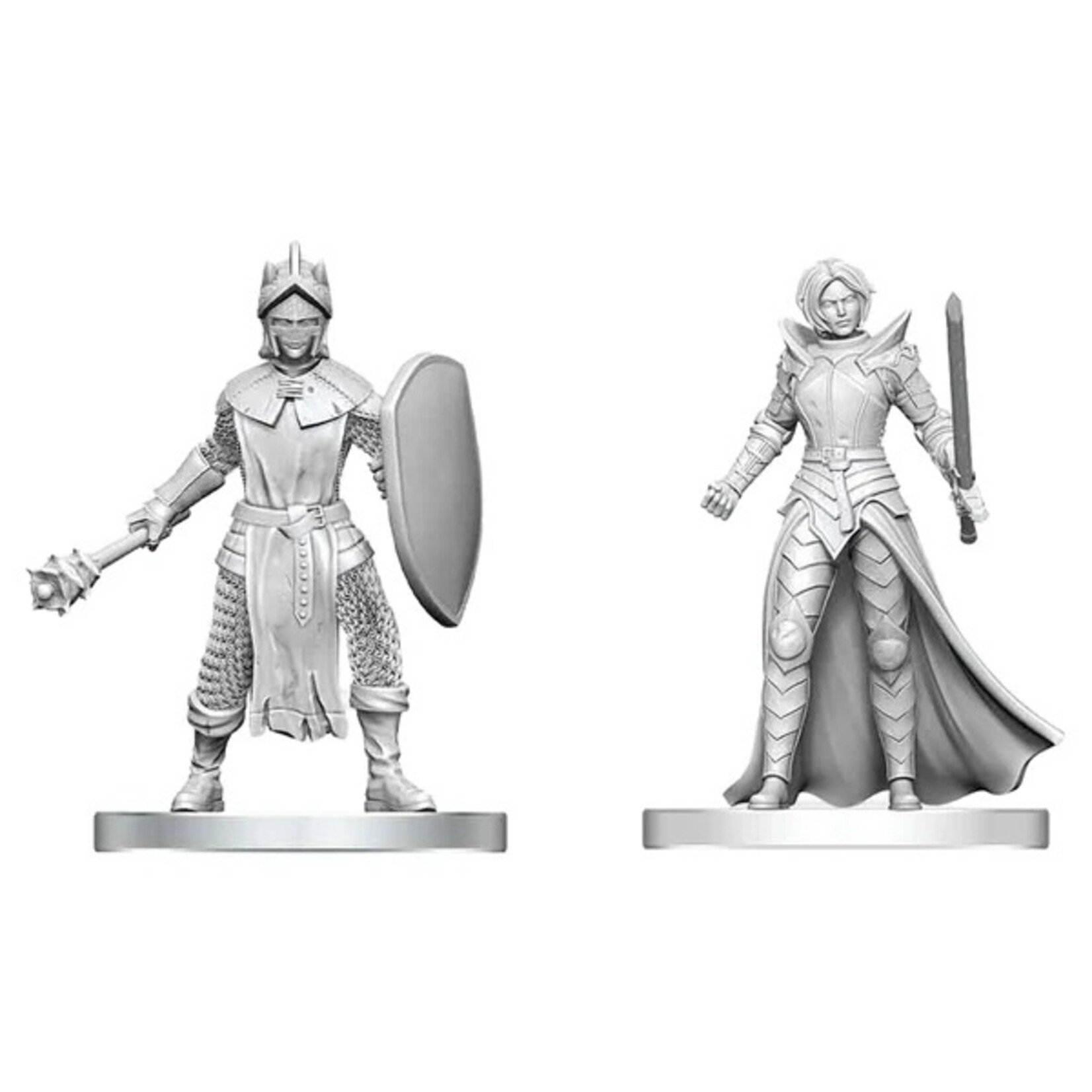 Wizkids D&D Nolzur's Marvelous Miniatures Black Gauntlet & Zhentilar Paladin of Bane