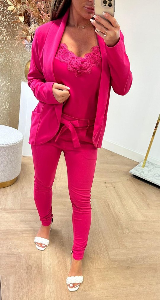 CLASSY SUIT FUCHSIA