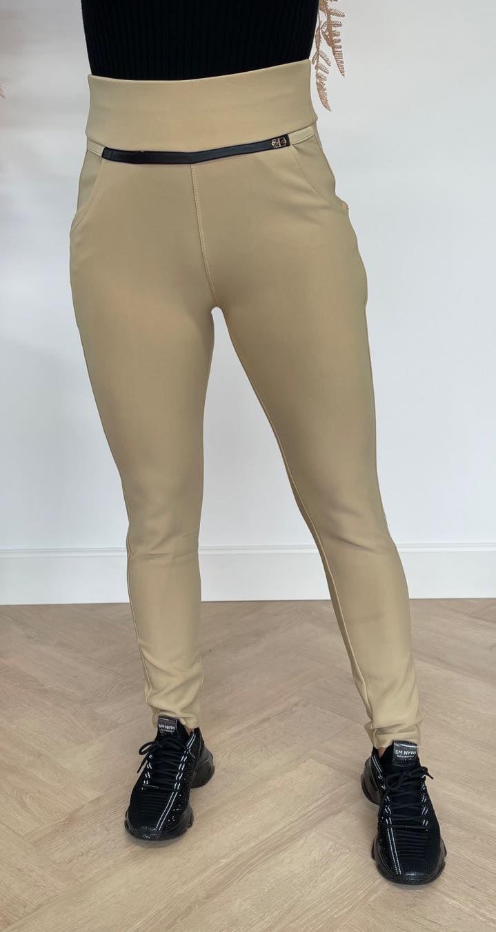 SOFT CLASSY LEGGING 3312-5 BEIGE